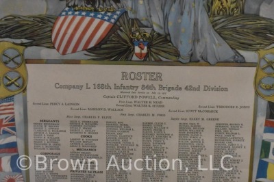 World War Roster - Company L 168th Infantry 84th Brigade 42nd Division - 4