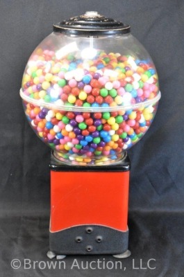 1 cent peanut/ gumball machine - w/ key - 3