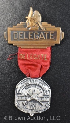 (5) Delegate medals and ribbons dated 1919, 25, 28, 31 and 36 - 3