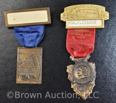 (6) Delegate medals and ribbons dated 1919, 22, 24, etc. - 3