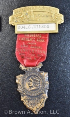 (6) Delegate medals and ribbons dated 1919, 22, 24, etc. - 5