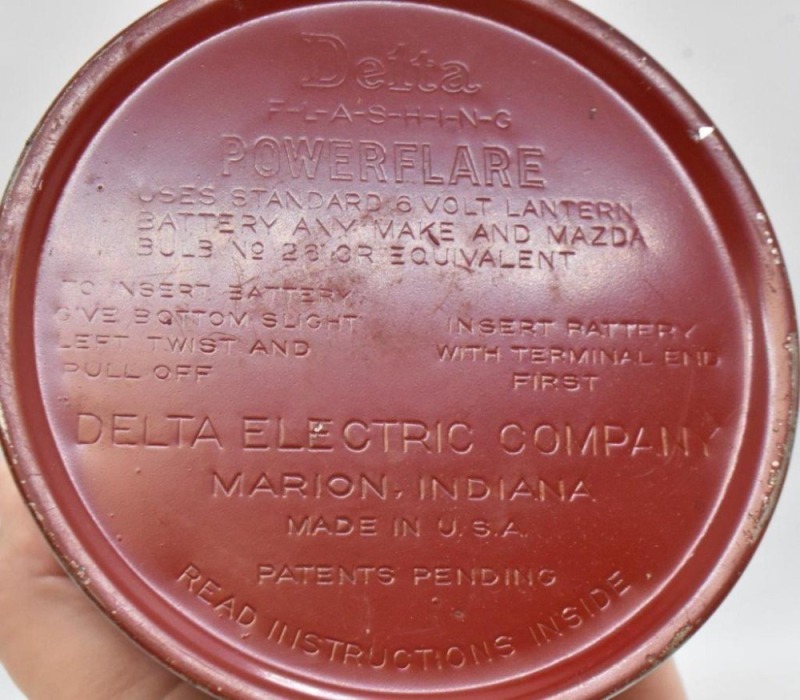 Delta Powerflare flashing Safety Beacon w/ original box