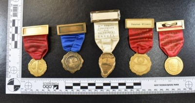 (5) Delegate medals and ribbons dated 1930 and 40's - 15