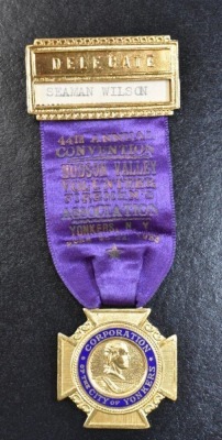 (5) Delegate medals and ribbons dated 1928 and 30's - 5