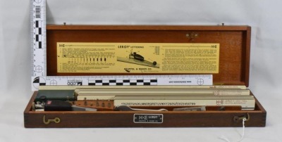 Keuffel and Esser Co. Leroy Lettering set in original case - 9