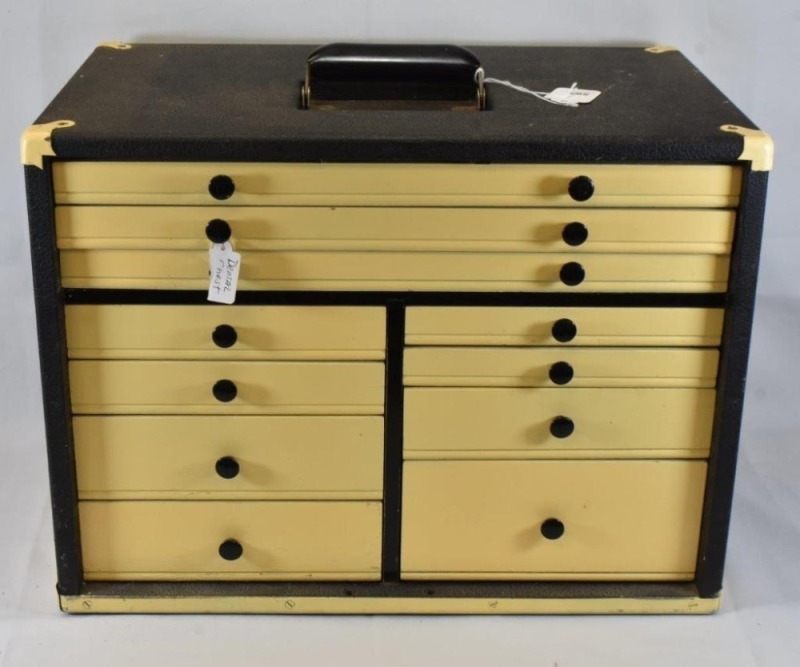 Vintage lockable dental cabinet (no key)