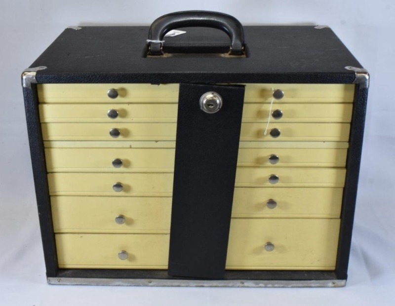 Vintage lockable dental cabinet (no key)