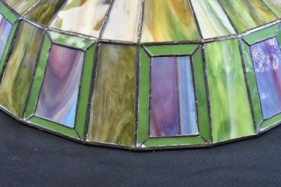 Leaded/Stained glass floor lamp - 6