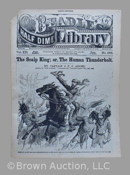 Beadle's Half Dime Library novel dated Jan. 30, 1883 (comic book of the day)