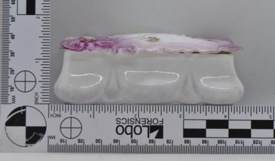 (3) RSP trinket/ match cov. boxes, floral designs and mold - 7