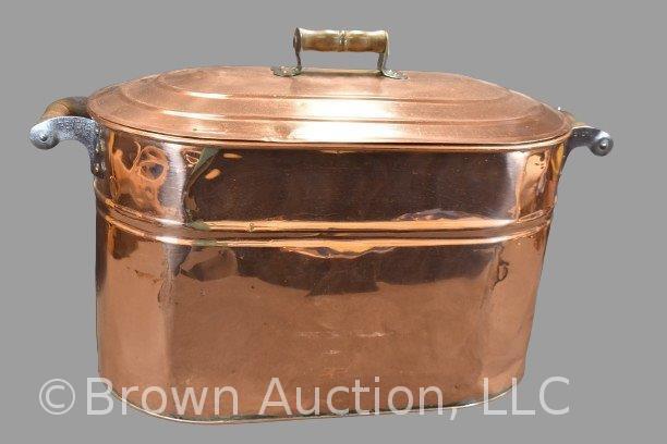 Copper boiler w/ lid