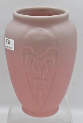 (2) Mrkd. Rookwood #2123 5.75" tall vases, 1931 and 1933 - 8