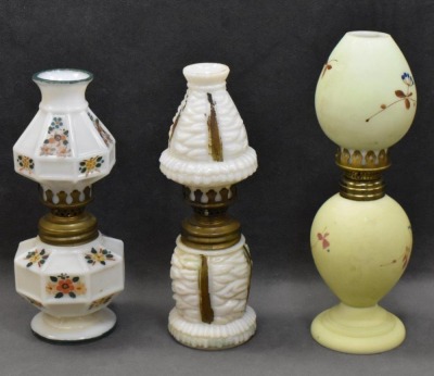 (3) Miniature oil lamps - 4