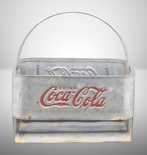 Coca-Cola aluminum 6-bottle carrier