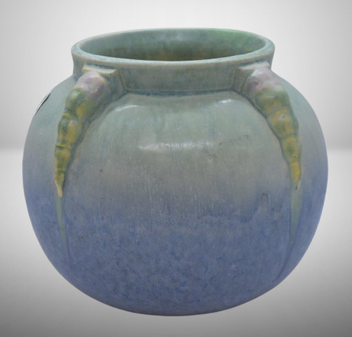 Roseville Topeo 245-6" vase, blue