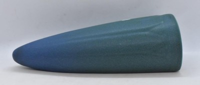 Rookwood #2107 9.5" wall pocket, blue/greens glaze, 1917 - 2