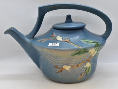 Roseville Snowberry Tea set, blue - 9