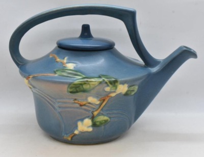 Roseville Snowberry Tea set, blue - 11