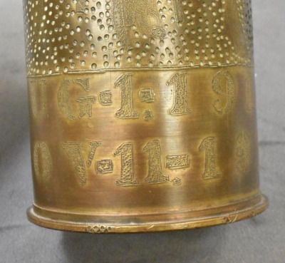 (2) pieces of WWI British Trench Art - 26