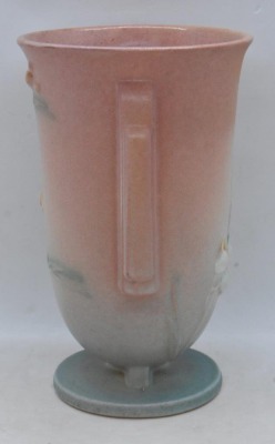 Roseville Ixia 852-6" vase, pink - 2