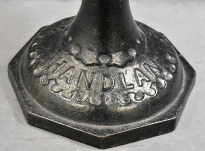 Handlan railroad depot lamp, 10"h - 3