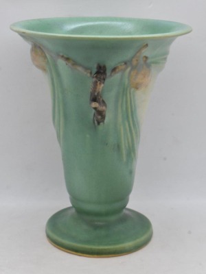 Roseville Pine Cone 906-6" vase, green - 4