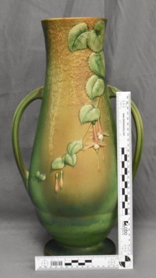 Roseville Fuchsia 905-18" floor vase, green - 7