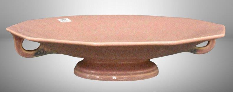 Roseville Tuscany 174-12" bowl, pink