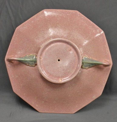 Roseville Tuscany 174-12" bowl, pink - 6