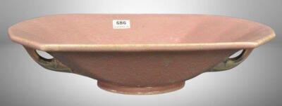 Roseville Tuscany 173-10" bowl, pink