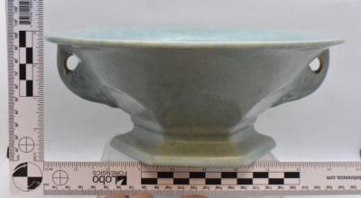 Roseville Tuscany 172-9" bowl, green - 4