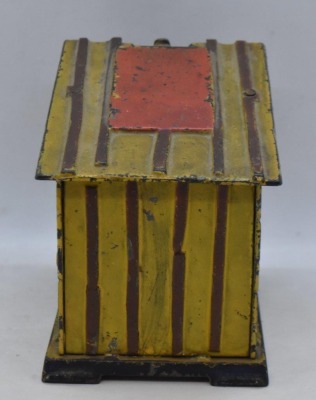 J.E. Stevens "Cabin" mechanical bank - 3