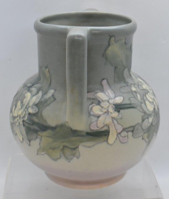 Weller Hudson 6" floral vase, artist initialed by Sarah Timberlake - 5