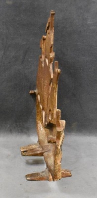 1920's Clipper ship Cast Iron door stop, 12" - 2