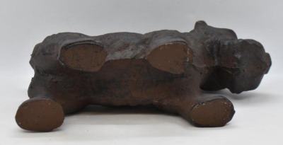 Cast Iron Scottie Dog door stop, 5" x 9" - 6