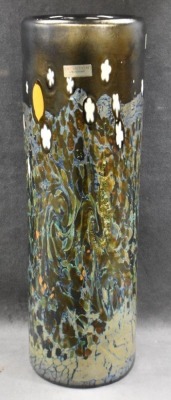 Mrkd. Waterford Evolution 15" vase by Robert Held, Moon and Stars - 4