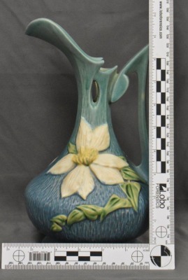 Roseville Clematis 17-10" ewer, blue - 7