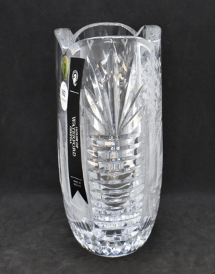 Waterford Nativity engraved crystal 8" vase - 5