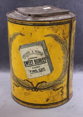 Light Sweet Burley Tobacco store counter tin - 3