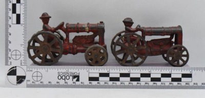 (3) Cast Iron miniature tractors - 7