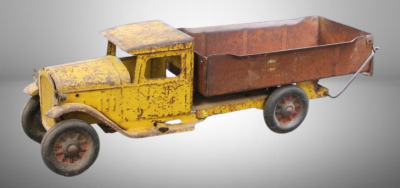 1930's Buddy L pressed steel "Dump Truck", 19.5"l