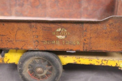 1930's Buddy L pressed steel "Dump Truck", 19.5"l - 6