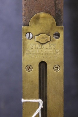 (2) Stanley Cherry and Brass 26" levels - 2