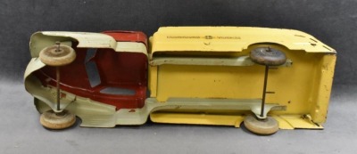 Buddy L pressed steel "Baggage Truck", 17"l - 6