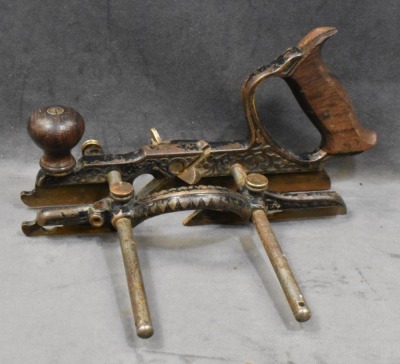 (2) antique combination planes & (2) comps. of bits - 4