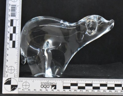 Murano? crystal Polar Bear figurine - 6