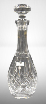 Waterford Lismore 11.5" liquor decanter w/ stopper