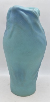 Van Briggle Lorelei 9" vase, turquoise - 3