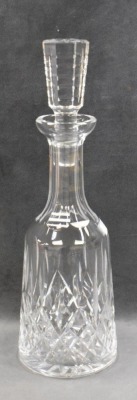 Waterford Lismore 13.5" decanter w/ stopper - 4
