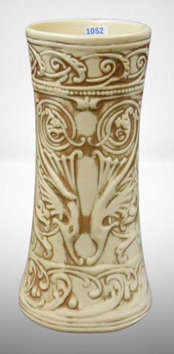 Weller Clinton Ivory 9.5"h vase